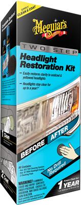 Meguiars Two Step Headlight Restoration Kit