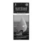 Scentique Fresh Breeze Paper Air Freshener 3 Pack - Black Velvet