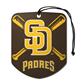 Sports Team Paper Air Freshener 2 Pack - San Diego Padres