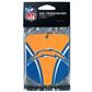 Sports Team Paper Air Freshener 2 Pack - Los Angeles Chargers