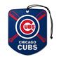 Sports Team Paper Air Freshener 2 Pack - Chicago Cubs