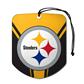 Sports Team Paper Air Freshener 2 Pack - Pittsburgh Steelers