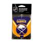 Sports Team Paper Air Freshener 2 Pack - Buffalo Sabres