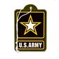 Air Freshener 2 Pack - Army Star