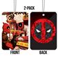 Marvel Deadpool - 2 Pack Paper Air Freshener