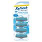 Refresh Contour Vent Stick Air Freshener 4 Pack - Fresh Linen