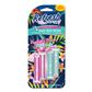 Refresh Dual Scent Vent Stick Air Freshener 4 Pack - Psychedelic Flower/Neon Jungle