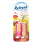 Refresh Dual Scent Vent Stick Air Freshener - Straw/Lemonade
