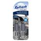 Refresh Auto Mini Oil Wick Vent Air Freshener - New Car