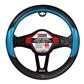 Luxury Driver Loop Sport Antimicrobial Steering Wheel Cover- Blue