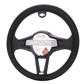 Luxury Driver Steering Wheel Cover - Ribbed