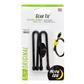Nite Ize Gear Tie Reusable Rubber Twist Tie 6 inch 2 Pack Black