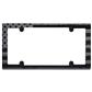 Metallic USA Flag License Plate Frame