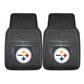 2 Piece All Weather Car Mat - Pittsburg Steelers