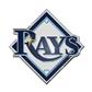 Chrome Auto Emblem - Tampa Bay Rays
