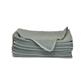 Elite Waffle Silk Banded Microfiber Towel 16x24 Grey- 1 Dozen