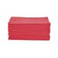 High Grade Overlock Edge Microfiber Towel 16x24 Red- 1 Dozen