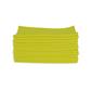 High Grade Overlock Edge Microfiber Towel 16x24 Bright Yellow- 1 Dozen