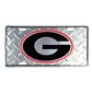 License Tag - University of Georgia - Diamond Cut