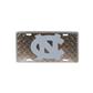 License Tag - University North Carolina Tarheels- Diamond Cut