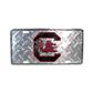 License Tag - University South Carolina Gamecocks- Diamond Cut