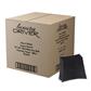 "Luxury Driver 16""x16"" Microfiber Dry Bulk Courtesy Towel - 288ct - Black"