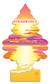 Little Tree Decal Sunset Beach - Sticker Only