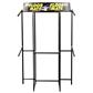 Floor Mat Rack 6' Tall 70 Piece