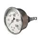 Stainless Steel Case Back Mounted Liquid Filled Gauge 160 Psi